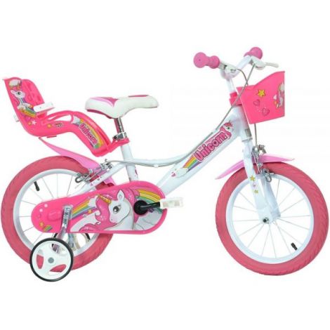 Bicicleta copii 3-5 ani, 14 inch, Unicorn, Dino Bikes DB144RUN - imagine 21